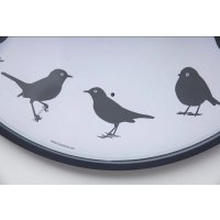 KooKoo Wanduhr - UltraFlat, Vogelstimmen Design Uhr